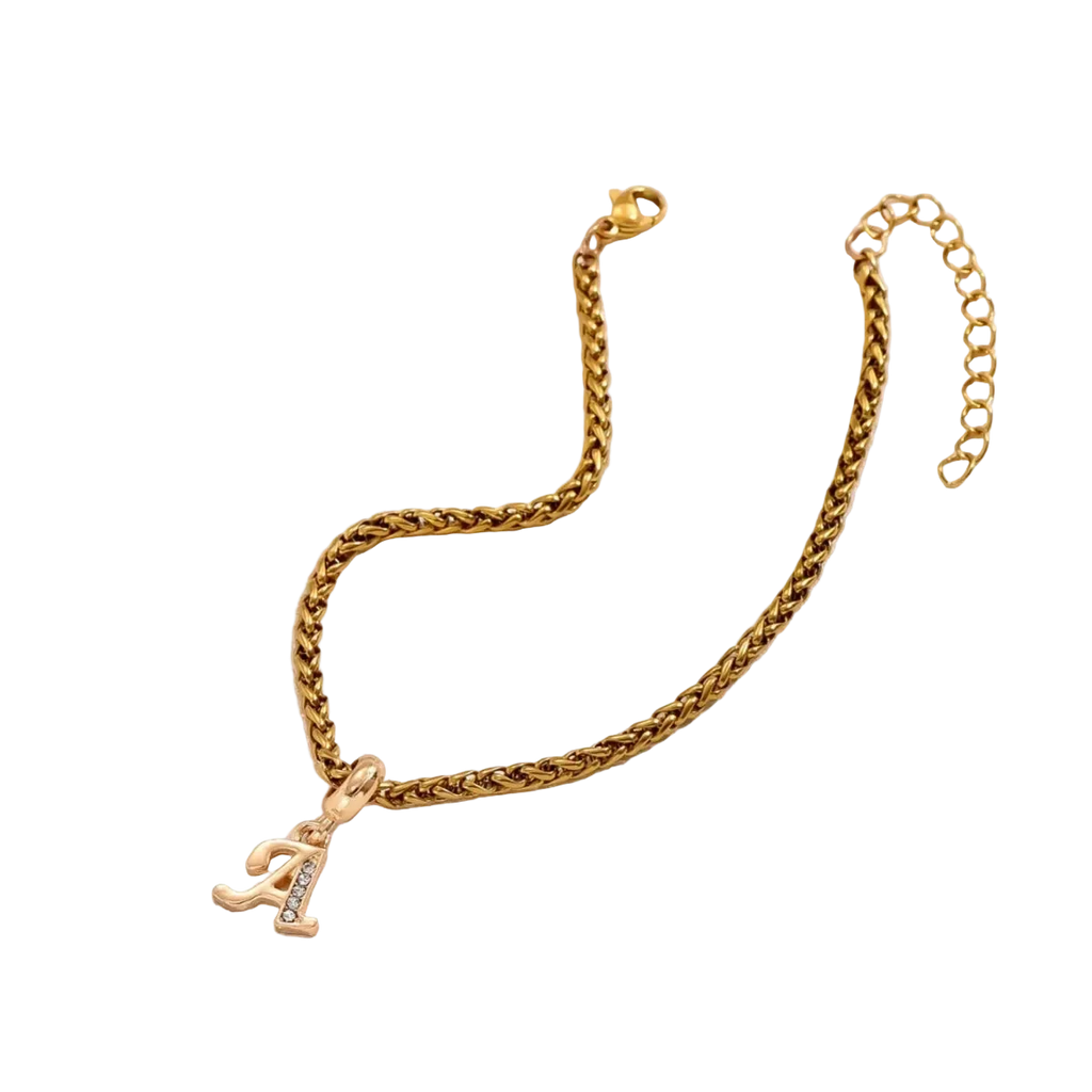 Initial Charm Bracelet – Gold & Silver 🇬🇧