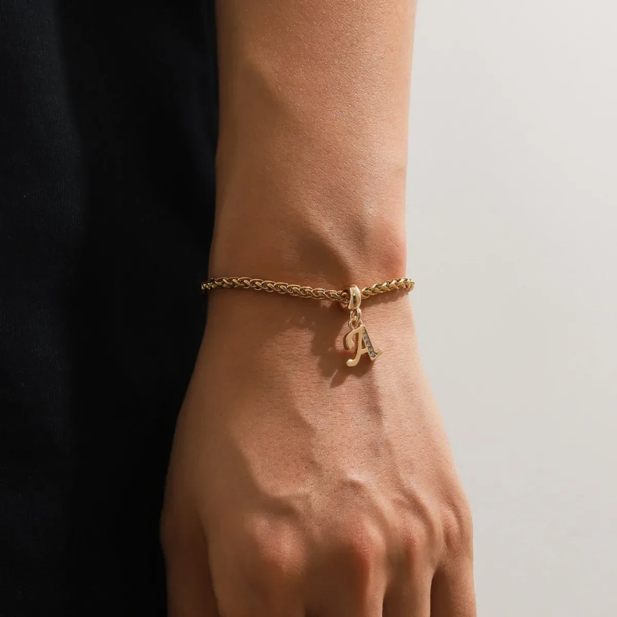 Initial Charm Bracelet – Gold & Silver 🇬🇧