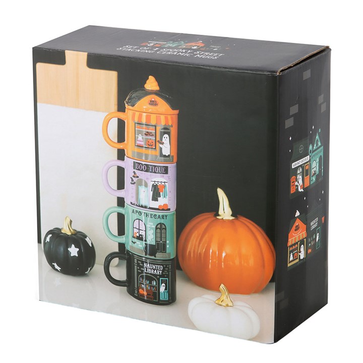 Spooky Street Stacking Mug Set 🇬🇧