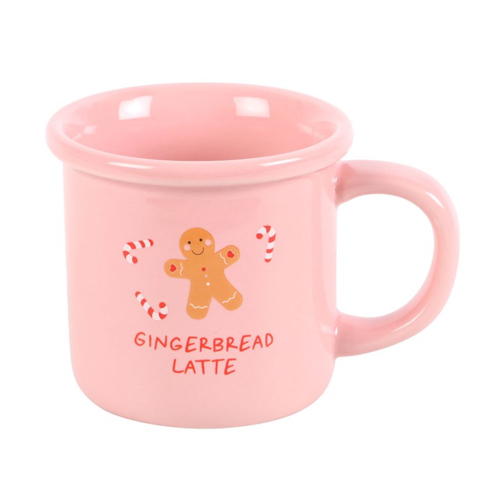 Pink Gingerbread Latte Mug 🇬🇧
