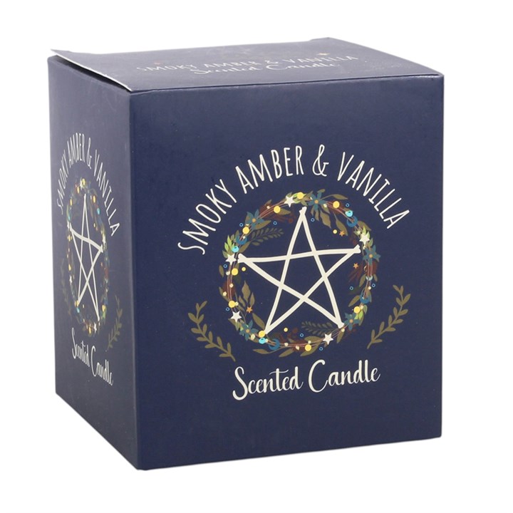 Solstice Wreath Smoky Amber & Vanilla Candle 🇬🇧