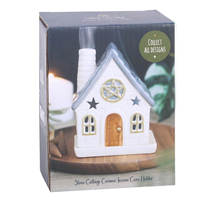 Stone Cottage Incense Cone Holder 🇬🇧