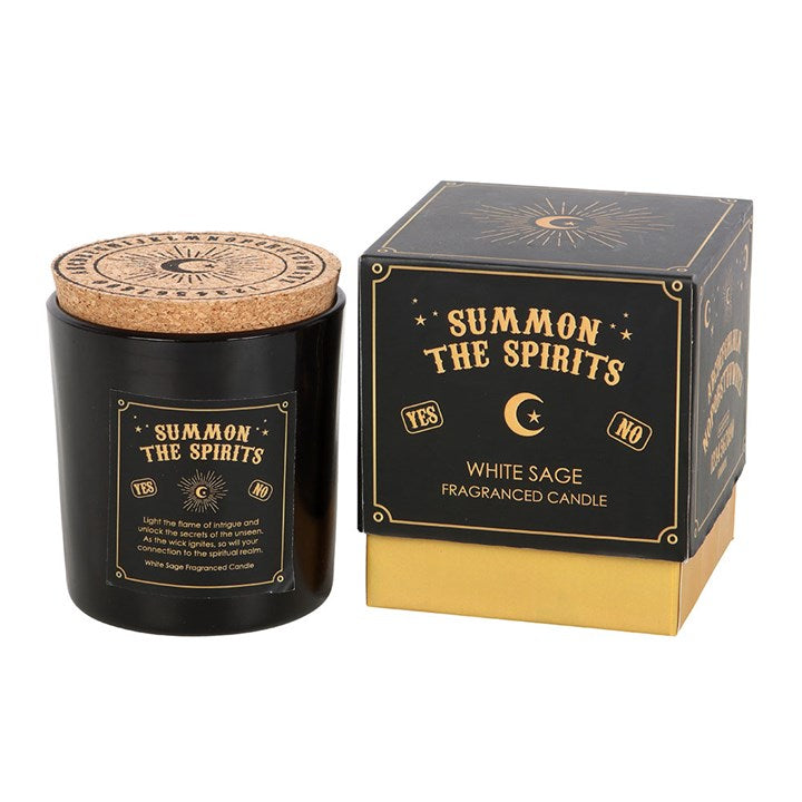 Summon the Spirits Talking Board White Sage Candle 🇬🇧