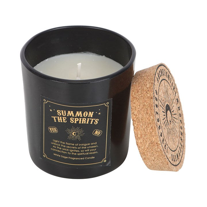Summon the Spirits Talking Board White Sage Candle 🇬🇧