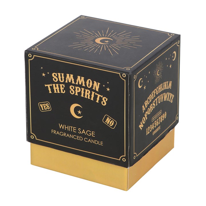 Summon the Spirits Talking Board White Sage Candle 🇬🇧