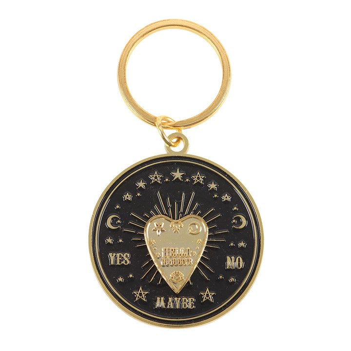 Spinning Talking Board Planchette Keyring 🇬🇧