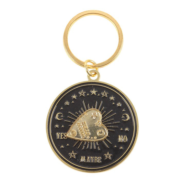 Spinning Talking Board Planchette Keyring 🇬🇧