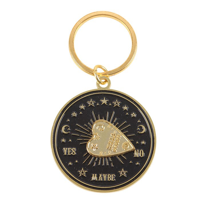 Spinning Talking Board Planchette Keyring 🇬🇧