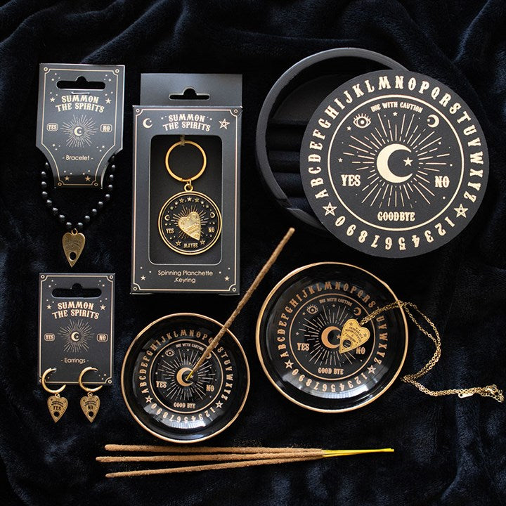 Spinning Talking Board Planchette Keyring 🇬🇧