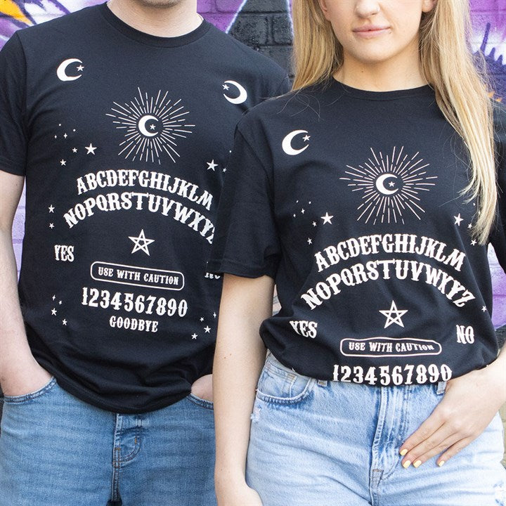 Black Talking Board Unisex T-shirt Size XL 🇬🇧