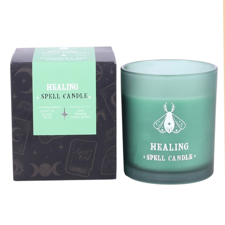 Healing Eucalyptus Mint Scented Candle 🇬🇧
