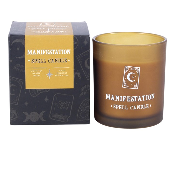 Manifestation Cinnamon & Clove Scented Candle 🇬🇧