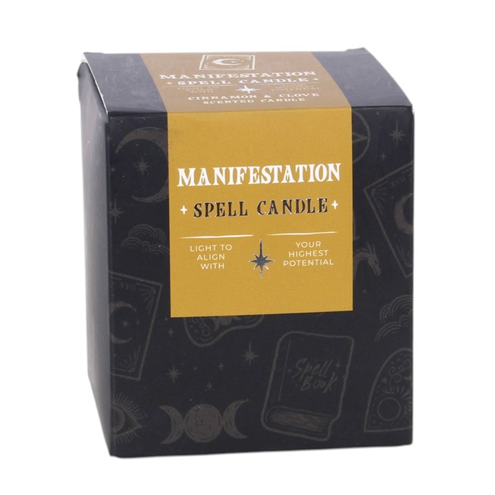 Manifestation Cinnamon & Clove Scented Candle 🇬🇧