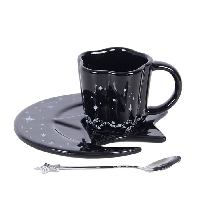 Spellbound Sky Espresso Cup, Saucer and Spoon Set 🇬🇧
