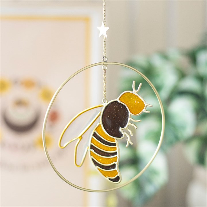 Summer Bee Suncatcher 🇬🇧