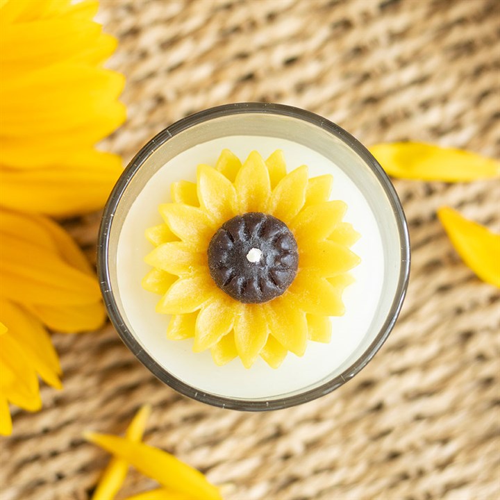 You Are My Sunshine Candle with 3D Sunflower 🇬🇧