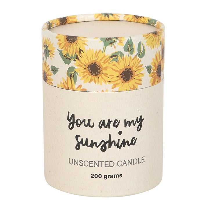You Are My Sunshine Candle with 3D Sunflower 🇬🇧