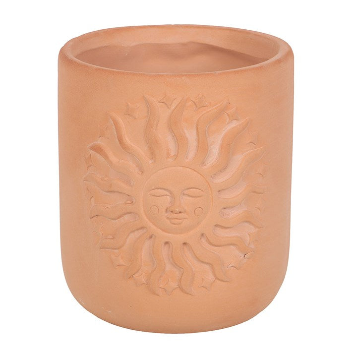 Terracotta Sun Plant Pot 🇬🇧