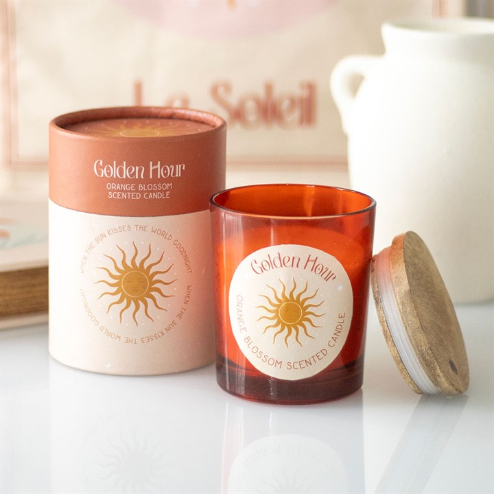 Golden Hour Orange Blossom Candle 🇬🇧