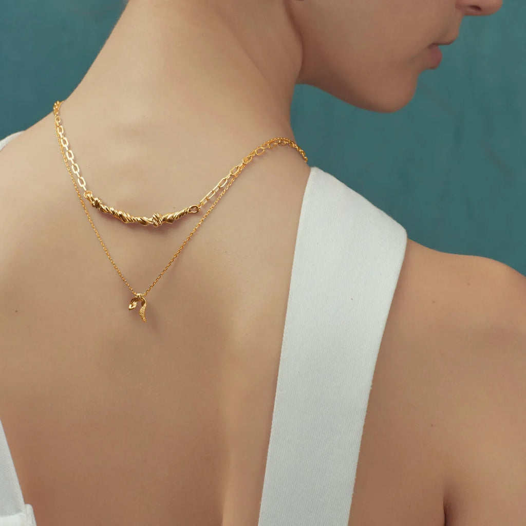 Dainty Bowknot Necklace 🇬🇧