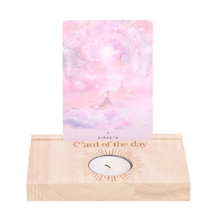 Natural Card of the Day Tarot Card Stand Tealight Holder 🇬🇧