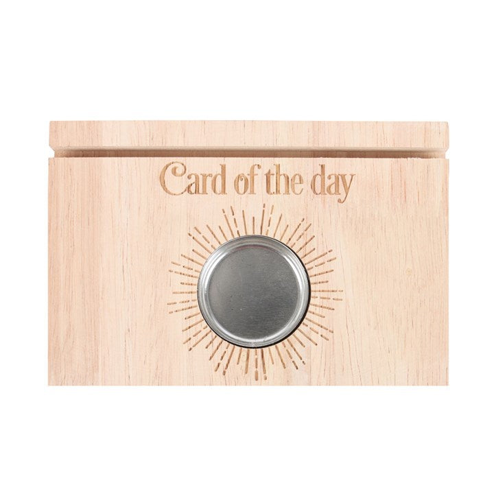 Natural Card of the Day Tarot Card Stand Tealight Holder 🇬🇧