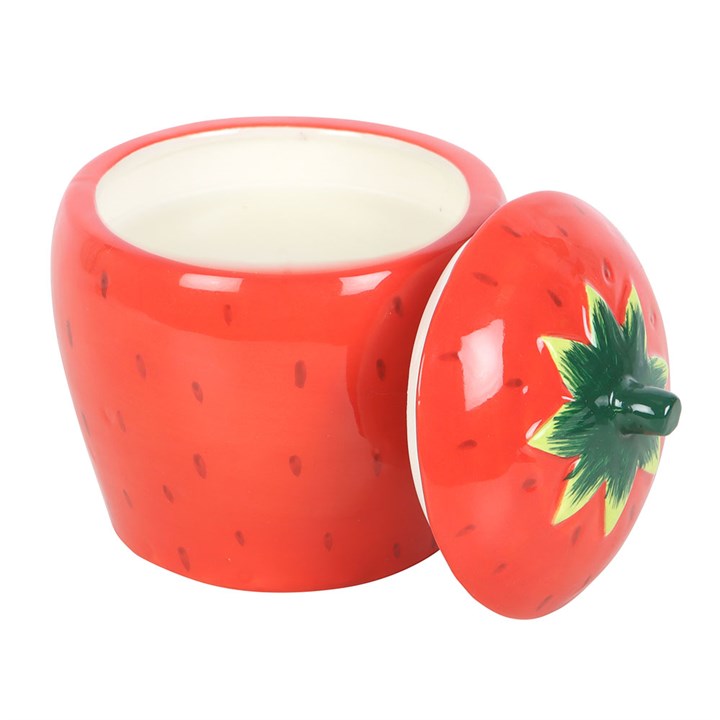 Strawberry Shaped Candle Jar 🇬🇧
