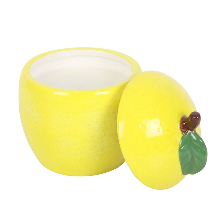 Lemon Shaped Candle Jar 🇬🇧