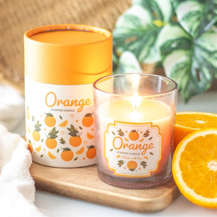 Orange Scented Candle 🇬🇧