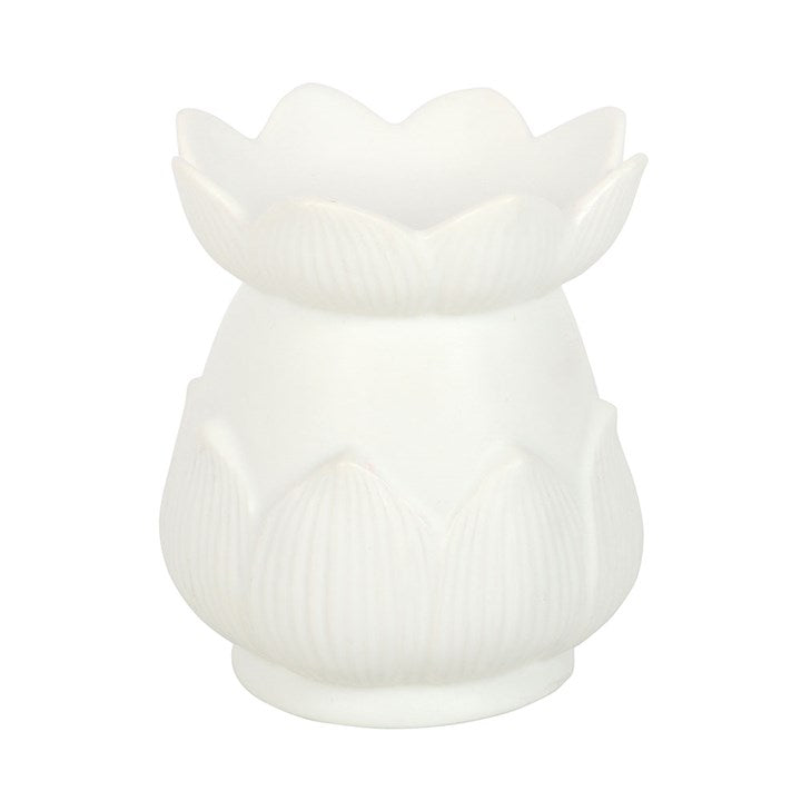 White Lotus Flower Oil Burner 🇬🇧