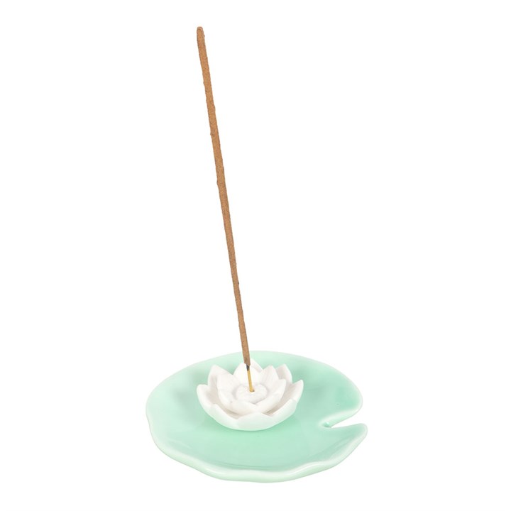 Lotus Flower Incense Stick Holder and Trinket Dish 🇬🇧.