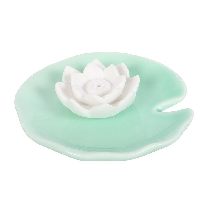 Lotus Flower Incense Stick Holder and Trinket Dish 🇬🇧.