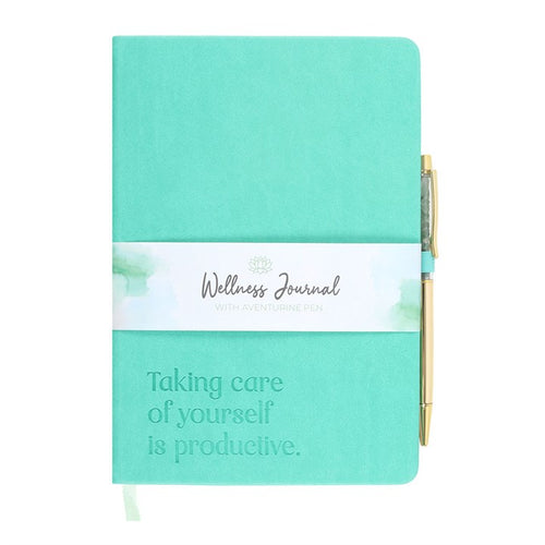 A5 Wellness Journal with Aventurine Pen 🇬🇧