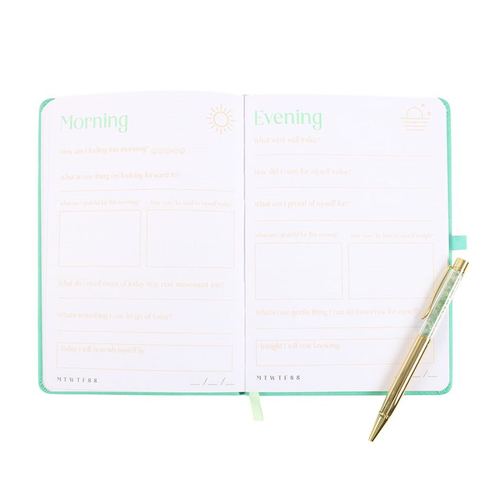 A5 Wellness Journal with Aventurine Pen 🇬🇧