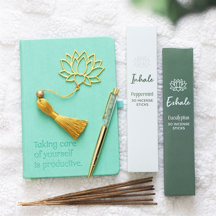 A5 Wellness Journal with Aventurine Pen 🇬🇧