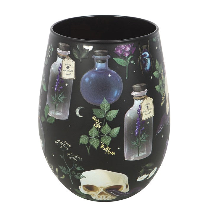 Venom & Vines Print Stemless Glass 🇬🇧