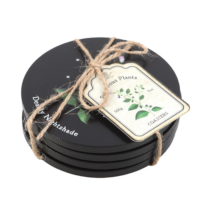 Poisonous Plants Coaster Set 🇬🇧