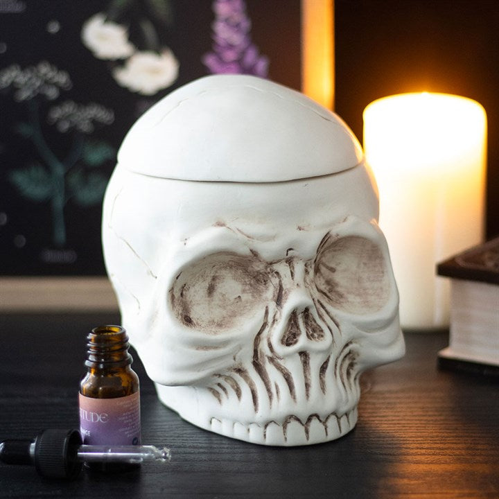 Weathered Skull Oil Burner and Wax Warmer 🇬🇧