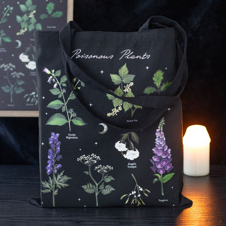 Poisonous Plants Polycotton Tote Bag 🇬🇧