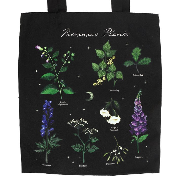 Poisonous Plants Polycotton Tote Bag 🇬🇧