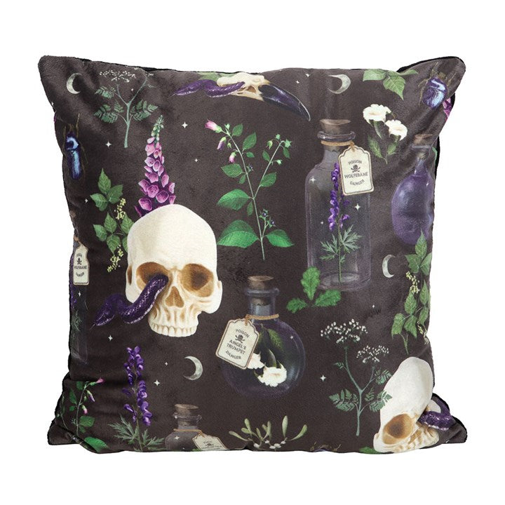 35cm Square Venom & Vines Print Cushion 🇬🇧