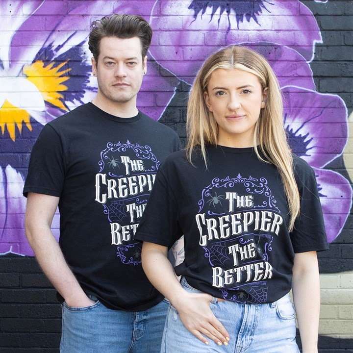 The Creepier the Better Unisex T-shirt Size S 🇬🇧