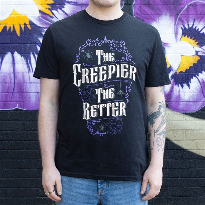 The Creepier the Better Unisex T-shirt Size S 🇬🇧