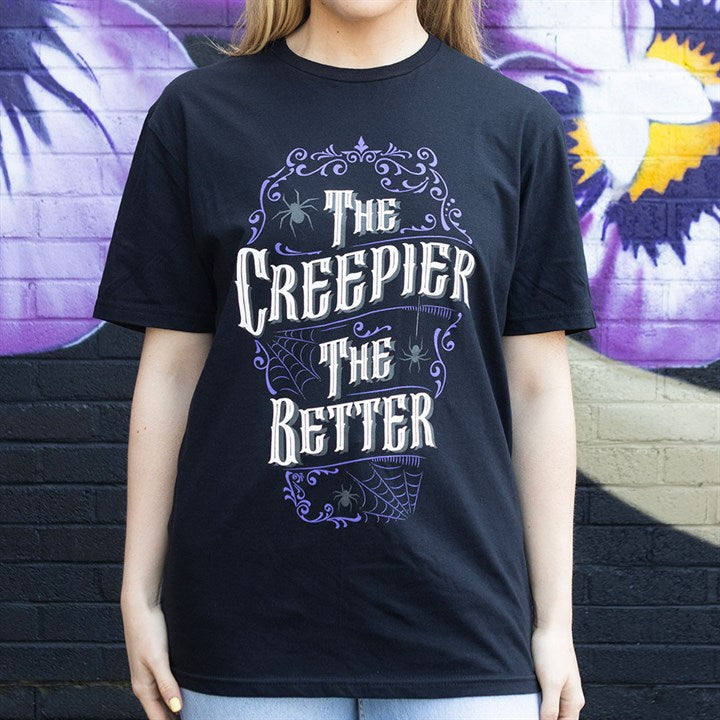 The Creepier the Better Unisex T-shirt Size XL 🇬🇧