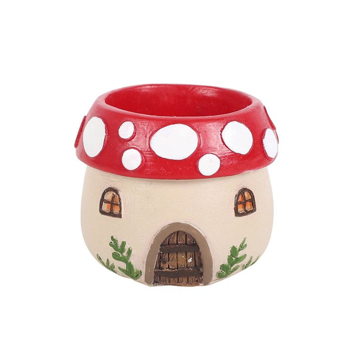 Mushroom House Resin Tealight Holder 🇬🇧
