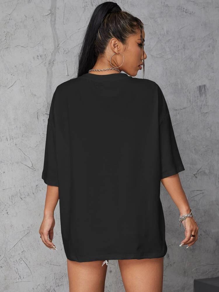 Ladies Oversized  Nope Not Today Short Sleeves T Shirt Top 🇬🇧