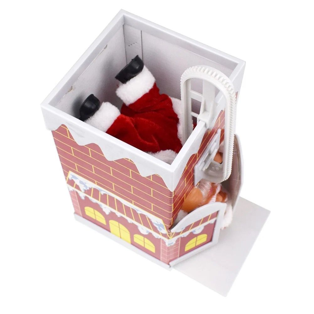 10 inch climbing door chimney Santa 🇬🇧
