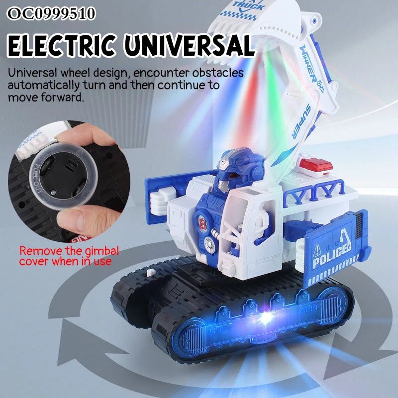 Swing deformation excavator 🇬🇧