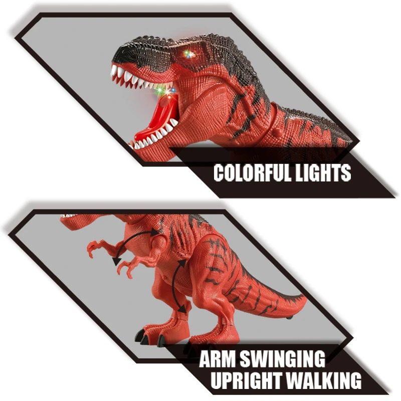 Electric Tyrannosaurus Rex laying eggs with light and music 🇬🇧