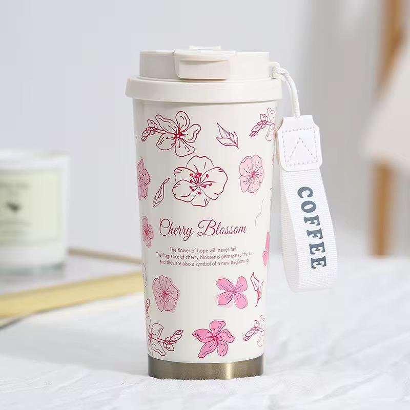 500ml Lily of the Valley Insulated Mug 🇬🇧